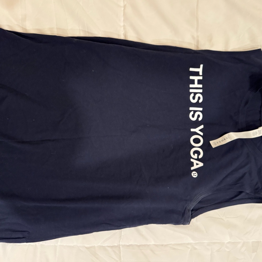 Lululemon Athletica Black Sleeveless Top